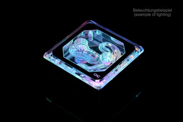 WAC Alphacool Eisblock XPX Aurora Edge - Acryl Black Digital RGB PHT EOL