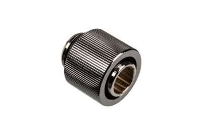 ANS EK Water Blocks EK-STC Classic Anschluss gerade G1/4 Zoll AG auf 13/10mm, nickel schwarz EOL