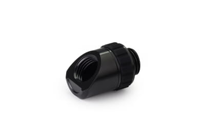 Alphacool Apex Grip adapter 45° OT/IT G1/4 rotatable black