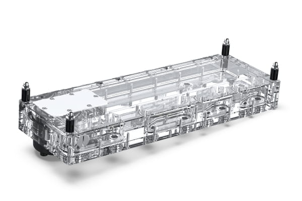 AGB Alphacool Core Distro Plate 360 Links D5/DDC V.2 mit D5 Apex Pumpe