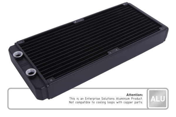 RAD Alphacool ES Aluminium 280 mm T38 - (For Industry only)