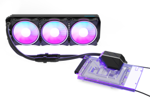 KOI Alphacool Eiswolf 2 AIO - 360mm RTX 4080 Strix mit Backplate