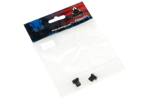 ZK Phobya Fan Power Connector 4Pin PWM Buchse - 2 Stück Black