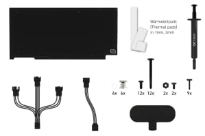 KOI Alphacool Eiswolf 2 AIO - 360mm RTX 3090TI Suprim X mit Backplate