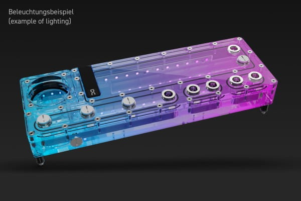 AGB Alphacool Core Distro Plate 360 Rechts VPP/D5 PHT EOL