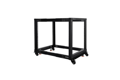 GHE Alphacool ES 19" Open Frame Serverrack 12HE Verstellbare Tiefe