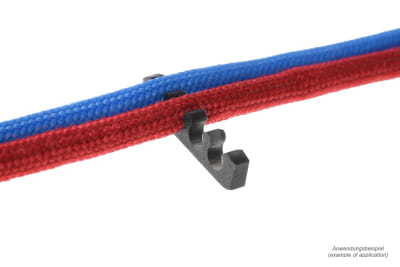 KAB Alphacool Eiskamm X4 Flat - 3mm black - 4 Stück EOL