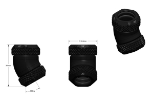 ANF Nanoxia CoolForce - 30° HT Adapter 12 mm auf 12 mm EOL