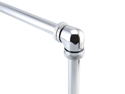 ANS XSPC 14mm HardTube Anschraubtülle 90° L-Verbinder - Chrom