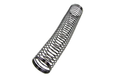 ANZ Knickschutzfeder einzeln 16mm (100mm Lang) - black nickel ANZ Knickschutzfeder einzeln 16mm (100mm Lang) - black nickel