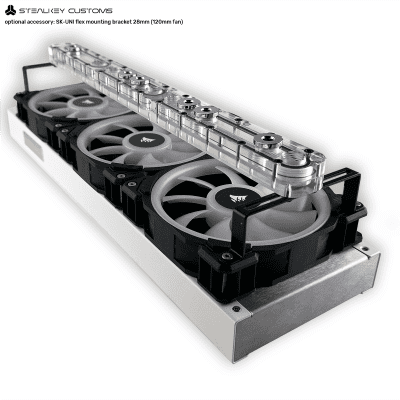 AGB Stealkey Customs CubeTube Distroplate 360 mm - Acryl