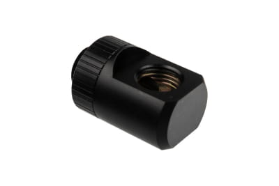 ANF EK Water Blocks EK-Torque Adapter T-Splitter G1/4 Zoll AG auf 2x G1/4 Zoll IG - drehbar, schwarz