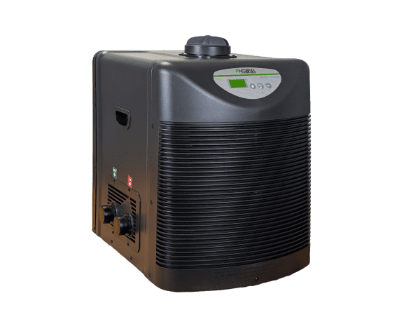 RAK Phobya HE-1000 Durchlaufkühler mit Pumpe und Filter – Schwarz