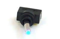 SEN Phobya Kippschalter - LED blau - 1-polig AN/AUS schwarz (3pin) EOL