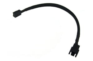 LK Phobya Adapter 3Pin (12V) auf 3Pin (7V) - Schwarz 20cm