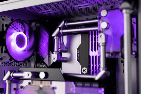 ANS EK Water Blocks EK-Quantum Torque Micro HDC 12 - Satin Titanium