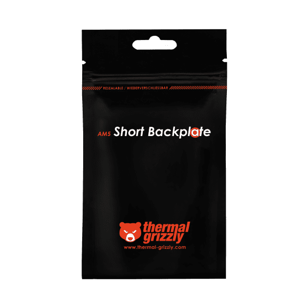 WACZ Thermal Grizzly AM5 Short Backplate, Befestigung/Montage