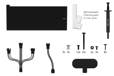 KOI Alphacool Eiswolf 2 AIO - 360mm RX 7900XTX/XT Nitro mit Backplate