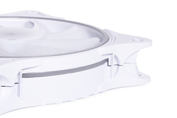L12 Alphacool Rise Aurora 120mm Lüfter Weiß (120x120x25mm) PHT EOL