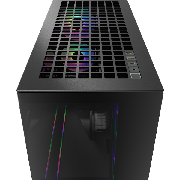 Arctic B-Ware Xtender VG (Black) Premium E-ATX PC-Gehäuse mit vertikaler GPU-Montage