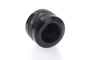 ANS Alphacool Eiszapfen PRO 16mm HardTube Fitting G1/4 - Deep Black Sixpack