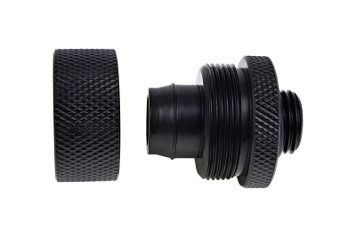 ANS Alphacool Eiszapfen 19/13mm Anschraubtülle G1/4 - Deep Black Sixpack PHT EOL
