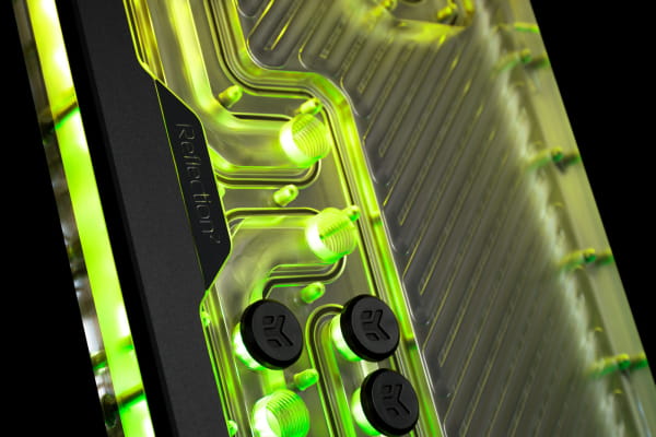 AGB EK Water Blocks EK-Quantum Reflection2 Fractal XL D5 PWM D-RGB - Plexi