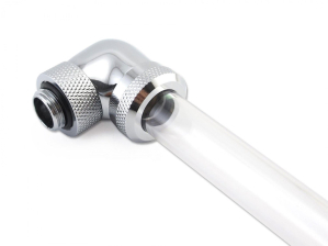 ANS XSPC G1/4 auf 14mm HardTube Anschraubtülle 90° drehbar V2 - chrom