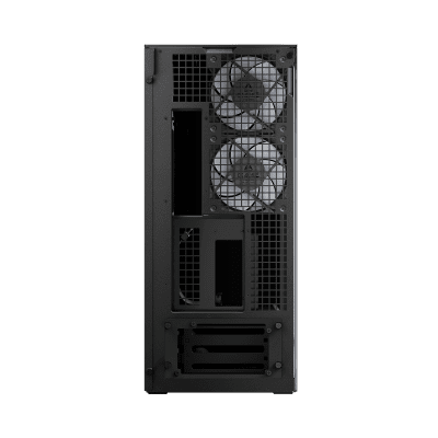 GHE Arctic Xtender VG (Black) Premium E-ATX PC-Gehäuse mit vertikaler GPU-Montage