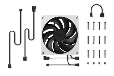 L14 Alphacool Apex Stealth Metall Lüfter 2500rpm Chrome (140x140x25mm)