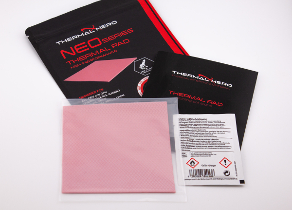 THERMAL HERO NEO Wärmeleitpad Overclock Edition 100x100x1.5mm