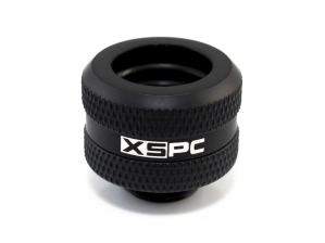 ANS XSPC 14MM HardTube FITTING - SCHWARZ MATT (8er Pack)