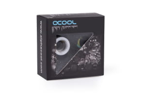 ANF Alphacool Eiszapfen Verlängerung  G1/4 AG auf G1/4 IG - White