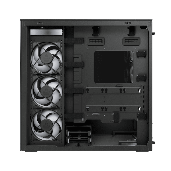 Arctic B-Ware Xtender VG (Black) Premium E-ATX PC-Gehäuse mit vertikaler GPU-Montage