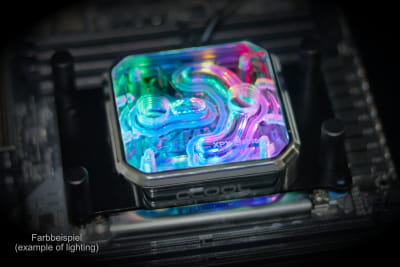 WACZ Alphacool Aurora XPX Digital RGB Frame - Chrome