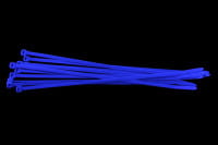 MKA Kabelbinder UV-aktiv blau 3,6x200mm 10St.
