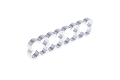 KAB Alphacool Eiskamm Alu X16 - 4mm silver - 4 Stück PHT EOL
