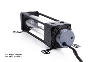 AGB B-Ware Alphacool Eisbecher Aurora D5 Acetal/Glas - 250mm