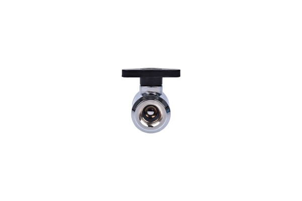 ANZ Alphacool Eiszapfen 2 Wege Kugelhahn G1/4 - Chrome