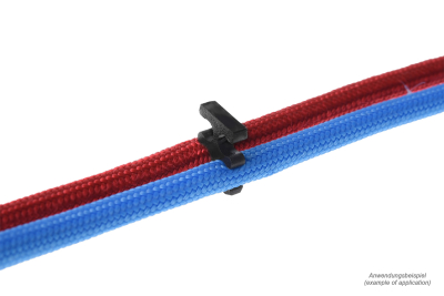 KAB Alphacool Eiskamm X4 - 3mm black - 4 Stück PHT EOL