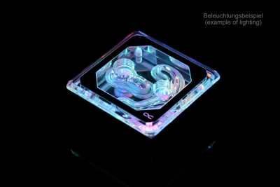 WAC Alphacool Eisblock XPX Aurora Edge - Acryl Chrome Digital RGB