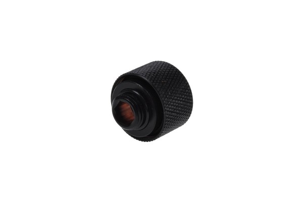 ANS Alphacool HT 16mm HardTube Anschraubtülle G1/4 - gerändelt - Deep Black PHT EOL
