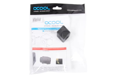 ANF Alphacool Eiszapfen Anschlussterminal 5-Fach G1/4 IG - Black Acetal