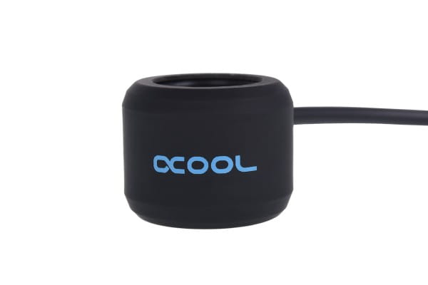 SZ Alphacool Aurora HardTube LED Ring 16mm Deep Black - RGB PHT EOL