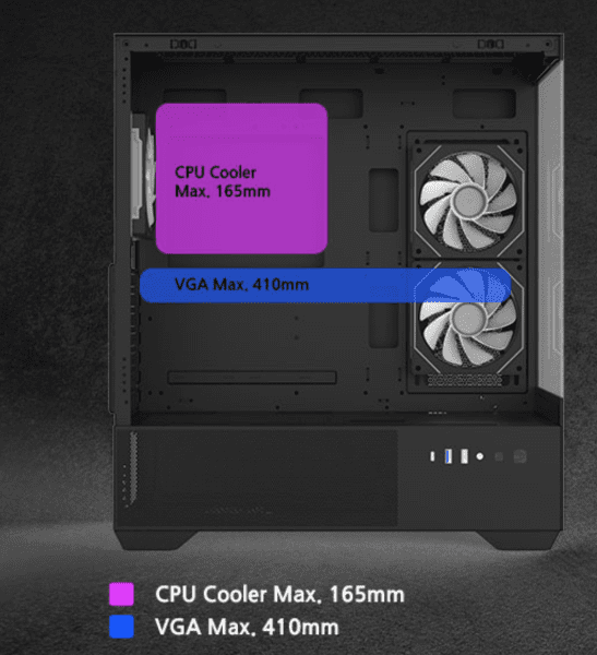 GHE Zalman CHRONIX - Schwarz