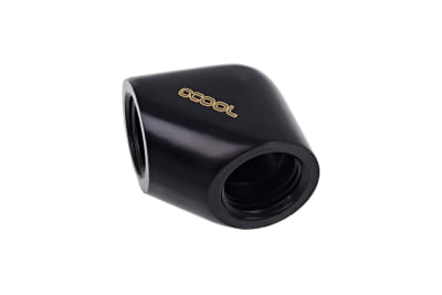 ANF Alphacool Eiszapfen L-Verbinder G1/4 IG auf G1/4 IG - Deep Black