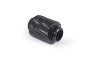 ANF Alphacool ES D-Plug 20mm G1/4 AG auf G1/4 AG - Deep Black