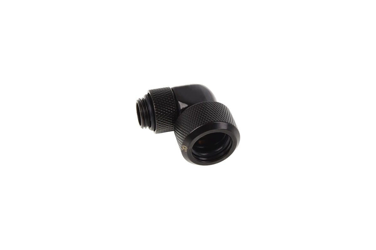 Alphacool Eiszapfen 16mm HardTube Anschraubtülle 90° drehbar G1/4 -...