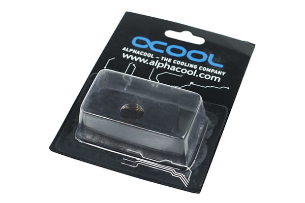 ANF Alphacool HF Anschlussterminal 5-Fach G1/4 IG - Deep Black PHT EOL