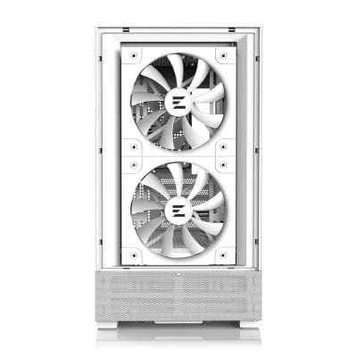 GHE Zalman P30 Air micro-ATX Gehäuse Tempered Glass side mesh front - Weiß